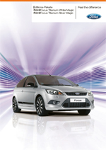 Ford Focus White / Silver Magic Editions Pakete